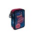 Potrójny piórnik z wyposażeniem Coolpack Jumper 3,  Blue Badges B67154
