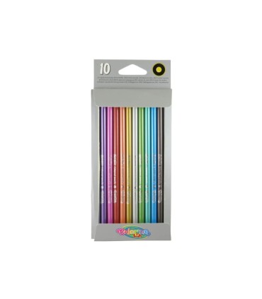 Kredki ołówkowe Colorino METALICZNE 10 kolorów
