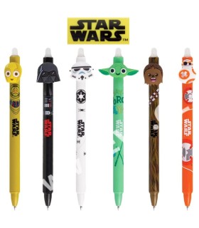 Zestaw 6 długopisów wymazywalnych STAR WARS Colorino