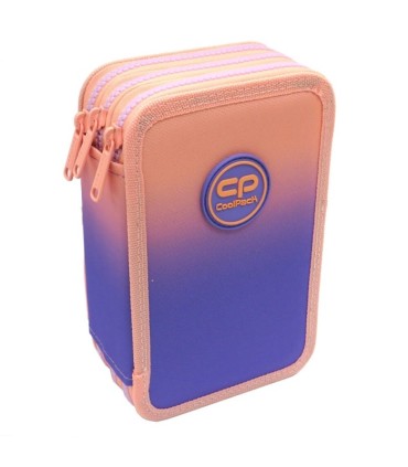 PIÓRNIK POTRÓJNY Z WYPOSAŻENIEM COOLPACK JUMPER 3 GRADIENT BERRY
