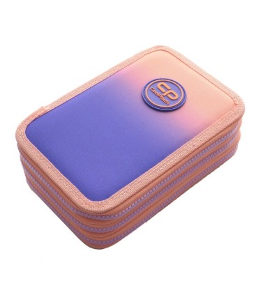 PIÓRNIK POTRÓJNY Z WYPOSAŻENIEM COOLPACK JUMPER 3 GRADIENT BERRY