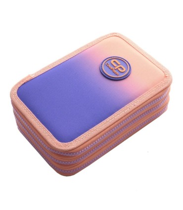 PIÓRNIK POTRÓJNY Z WYPOSAŻENIEM COOLPACK JUMPER 3 GRADIENT BERRY