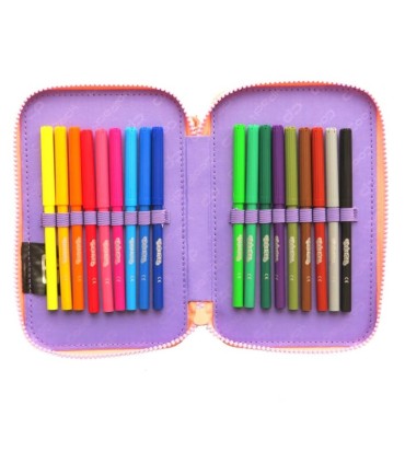 PIÓRNIK POTRÓJNY Z WYPOSAŻENIEM COOLPACK JUMPER 3 GRADIENT BERRY