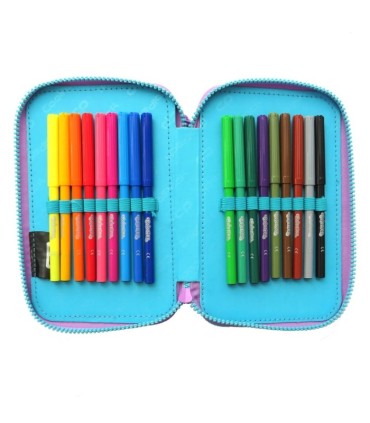 PIÓRNIK POTRÓJNY Z WYPOSAŻENIEM COOLPACK JUMPER 3 GRADIENT BLUEBERRY