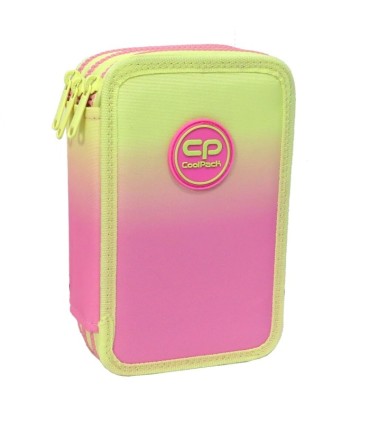 PIÓRNIK POTRÓJNY Z WYPOSAŻENIEM COOLPACK JUMPER 3 GRADIENT PEACH
