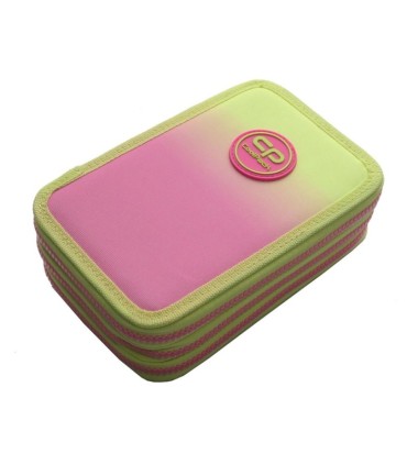 PIÓRNIK POTRÓJNY Z WYPOSAŻENIEM COOLPACK JUMPER 3 GRADIENT PEACH