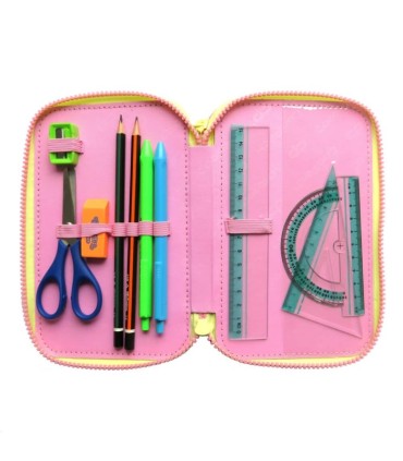 PIÓRNIK POTRÓJNY Z WYPOSAŻENIEM COOLPACK JUMPER 3 GRADIENT PEACH