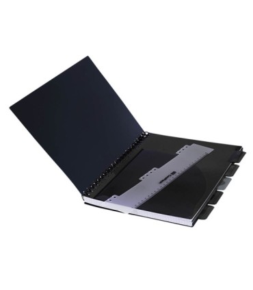 Kołozeszyt kołobrulion A4 200 stron coolpack czarny