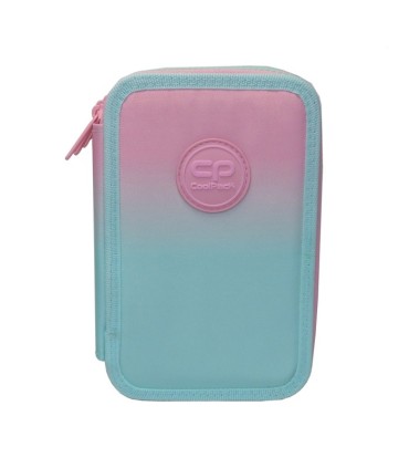 PIÓRNIK POTRÓJNY Z WYPOSAŻENIEM COOLPACK JUMPER 3 GRADIENT STRAWBERRY
