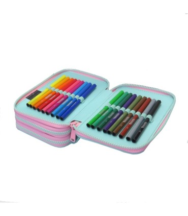 PIÓRNIK POTRÓJNY Z WYPOSAŻENIEM COOLPACK JUMPER 3 GRADIENT STRAWBERRY