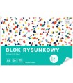 BLOK RYSUNKOWY INTERDRUK A4 20 kartek, 80g