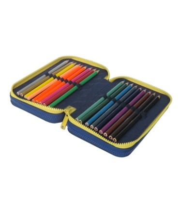 PIÓRNIK POTRÓJNY Z WYPOSAŻENIEM COOLPACK JUMPER 3 HAPPY ANIMALS