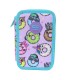 PIÓRNIK POTRÓJNY Z WYPOSAŻENIEM COOLPACK JUMPER 3 HAPPY DONUTS