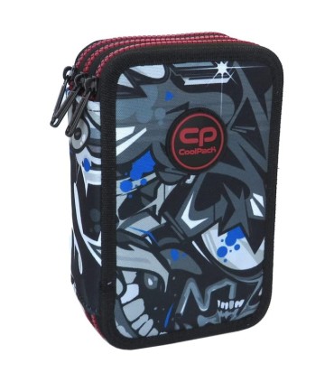 PIÓRNIK POTRÓJNY Z WYPOSAŻENIEM COOLPACK JUMPER 3 DINO ADVENTURE T-REX