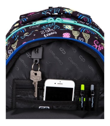 Plecak szkolny 21L Coolpack Jerry TENNIS STAR