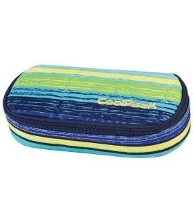 Usztywniany piórnik szkolny  Coolpack Campus Blue Lagoon