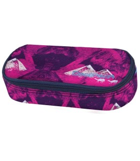 Usztywniany piórnik szkolny  Coolpack Campus Rose Shades