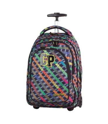 Plecak szkolny na kółkach CoolPack Target Rainbow Stripes 659