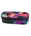 Usztywniany piórnik szkolny  Coolpack Campus Color Strokes, 677