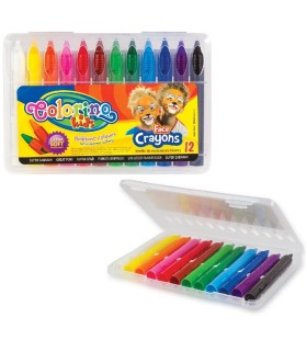 Kredki do malowania twarzy i ciała 12 sztuk Colorino
