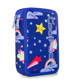 Podwójny piórnik z wyposażeniem, Coolpack Jumper 2, A66208