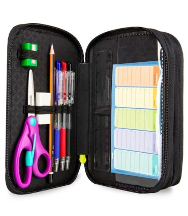 Potrójny piórnik z wyposażeniem, Coolpack Jumper 3, COMICS, A67202