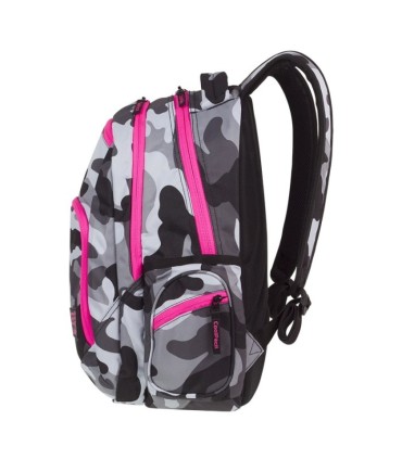 Młodzieżowy plecak szkolny CoolPack Break 29 l, Como Pink Neon A356