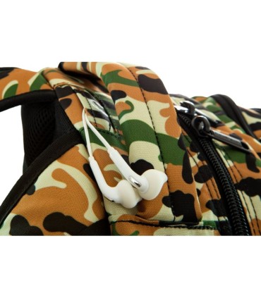 Plecak szkolny CoolPack Bentley 30L, CAMO  DESERT BADGES A16109