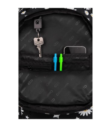 Plecak szkolny dwukomorowy 21 L COOLPACK PICK DAISY BLACK