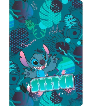 4 SZT. X ZESZYT A5, 32 KARTKI, W TRZY LINIE, TRZYLINIA, STITCH, KAŻDY INNY