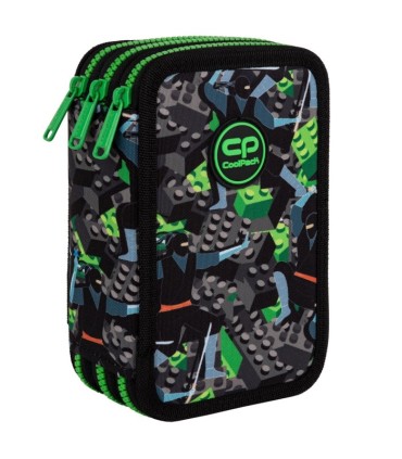 PIÓRNIK POTRÓJNY Z WYPOSAŻENIEM COOLPACK JUMPER 3 KIDS FROM THE BLOCK