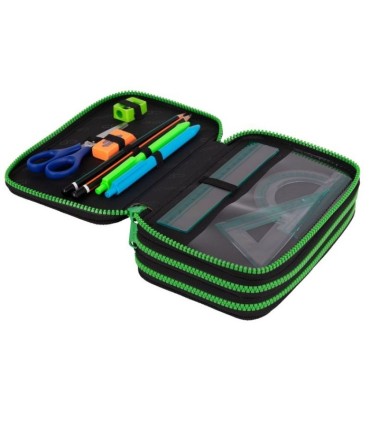 PIÓRNIK POTRÓJNY Z WYPOSAŻENIEM COOLPACK JUMPER 3 KIDS FROM THE BLOCK