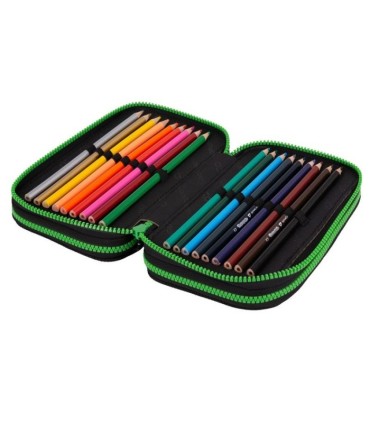 PIÓRNIK POTRÓJNY Z WYPOSAŻENIEM COOLPACK JUMPER 3 KIDS FROM THE BLOCK