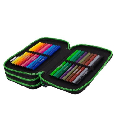 PIÓRNIK POTRÓJNY Z WYPOSAŻENIEM COOLPACK JUMPER 3 KIDS FROM THE BLOCK