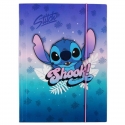 TECZKA Z GUMKĄ TEKTUROWA A4 WZÓR 2 STITCH DISNEY COOLPACK