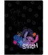 3 SZT. X ZESZYT A5, 60 KARTEK, KRATKA, STITCH BLACK, KAŻDY INNY