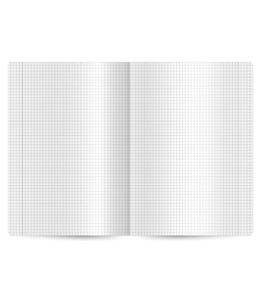 3 SZT. X ZESZYT A4, 60 KARTEK, KRATKA, STITCH BLACK, KAŻDY INNY