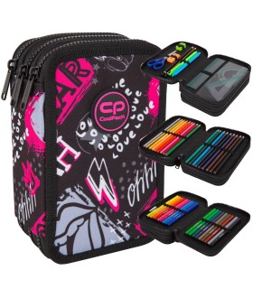 PIÓRNIK POTRÓJNY Z WYPOSAŻENIEM COOLPACK JUMPER 3, ROCK STAR