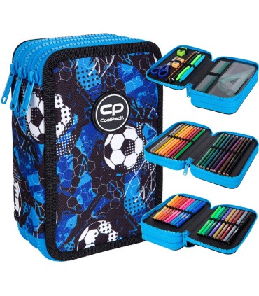 PIÓRNIK POTRÓJNY Z WYPOSAŻENIEM COOLPACK JUMPER 3, SOCCER