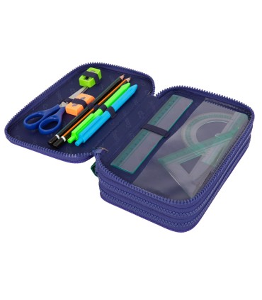 PIÓRNIK POTRÓJNY Z WYPOSAŻENIEM COOLPACK JUMPER 3, American Retro