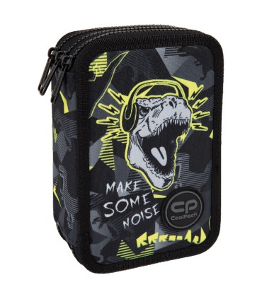 Piórnik potrójny z wyposażeniem Jumper 3 COOLPACK, DINOPARK