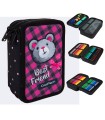 Piórnik potrójny z wyposażeniem Jumper 3 COOLPACK, BUDDY
