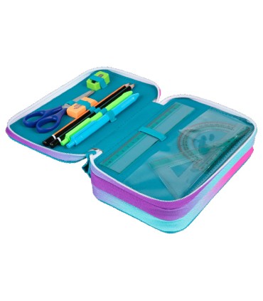Piórnik potrójny z wyposażeniem Jumper 3 COOLPACK, SEAFISH
