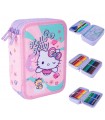 Piórnik potrójny z wyposażeniem Jumper 3 COOLPACK, HELLO KITTY SANRIO