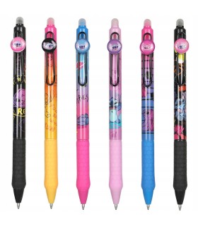 Zestaw 6 długopisów automatycznych wymazywalnych DISNEY STITCH Colorino