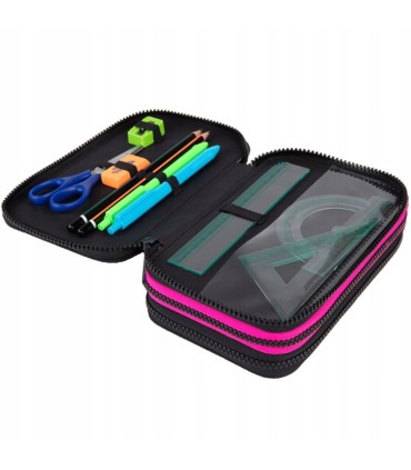 Piórnik potrójny z wyposażeniem Jumper 3 COOLPACK, CAPYBARA MUSIC