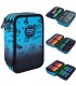 Piórnik potrójny z wyposażeniem Jumper 3 COOLPACK, GAME OVER GRADIENT BLUE