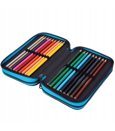 Piórnik potrójny z wyposażeniem Jumper 3 COOLPACK, GAME OVER GRADIENT BLUE